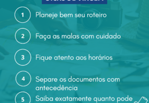Eu vou fazer post dicas para viagem