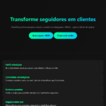 Eu vou criar o site do seu negócio.