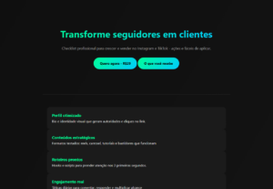 Eu vou criar o site do seu negócio.