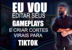 Eu vou editar e criar cortes virais para TikTok