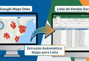 Eu vou extrair listas de contatos, emails ou dados