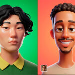 Eu vou criar sua caricatura 3D exclusiva e estilizada