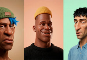 Eu vou criar sua caricatura 3D ultra realista