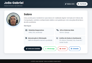 Eu vou criar uma landing page moderna para seu negócio