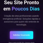 Eu vou Criar o seu site/landing page