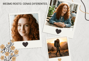Eu vou criar personagens consistentes e imagens com IA