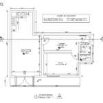 Eu vou criar o croqui de seu projeto no AutoCad