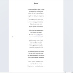 Eu vou Escrever um poema para você