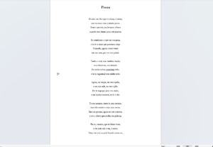 Eu vou Escrever um poema para você