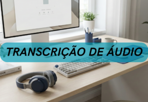 Eu vou transcrever seus áudios e vídeos para texto