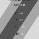 Eu vou fazer o seu convite de casamento