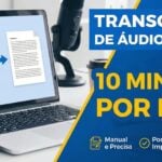 Eu vou Transcrever 10 minutos de áudio ou vídeo para texto