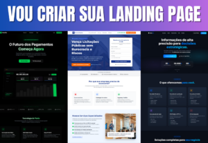 Eu vou criar sua landing page profissional de alta conversão
