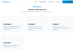 Eu vou criar um site moderno e responsivo.