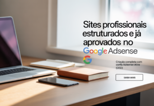 Eu vou criar seu site no seu nicho com AdSense aprovado