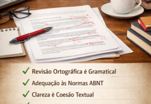 Eu vou fazer Revisão e edição de tcc