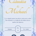 Eu vou Fazer os convites de casamento dos seus sonhos...
