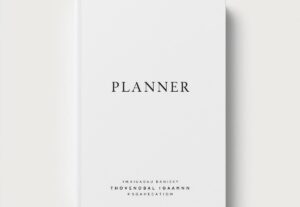 Eu vou fazer Criação de Planner Minimalista Personalizado em...