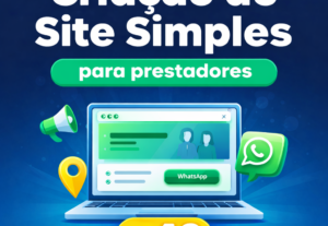 Eu vou criar um site rápido com botão de WhatsApp e SEO loca...