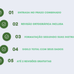 Eu vou digitar seus documentos ou áudios com rapidez e atenç...