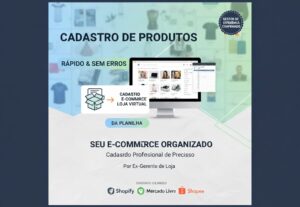 Eu vou fazer Cadastro Profissional de Produtos: Todas plataf...