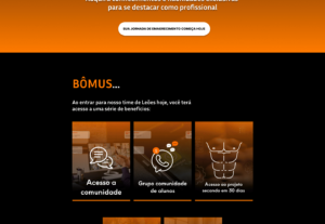 Eu vou criar landing page simples de alta conversão em até 4...