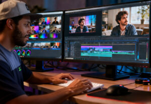 Eu vou editar seu vídeo com qualidade e agilidade.