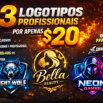 Eu vou fazer logotipos de alta qualidade, sou especialista