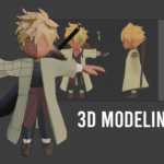 Eu vou fazer um modelo 3D Low Poly Estilizado para você