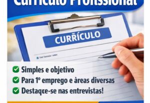 Eu vou Criar currículo profissional para você se destacar