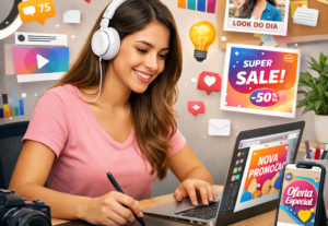 Eu vou Fazer edições e criações digitais