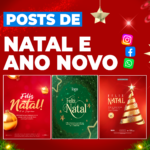 Eu vou fazer uma arte de Natal ou Ano Novo