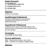 Eu vou fazer o melhor currículo personalizado.....