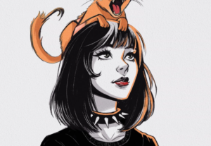 Eu vou fazer um desenho digital para você