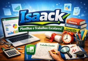Eu vou Te ajudar com seus trabalhos e planilhas