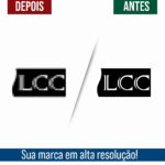 Eu vou vetorizar seu logotipo ou desenho para alta resolução