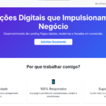 Eu vou Desenvolver sua Landing Page Profissional