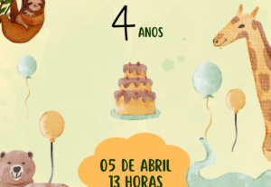 Eu vou fazer um convite digital simples