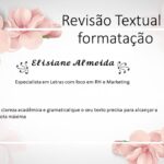 Eu vou fazer Revisão Gramatical e Formatação ABNT em seu tex...