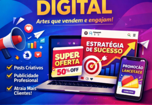 Eu vou Fazer Marketing Digital Artes que chamam atenção
