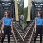 Eu vou arrumar a cor, luz e removo objetos da foto