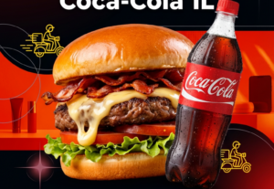 Eu vou fazer um criativo para lanchonete delivery