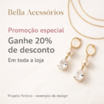 Eu vou criar um design profissional com entrega em até 24h.