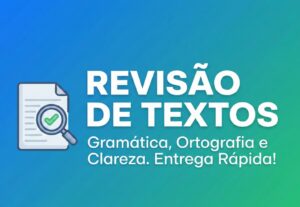 Eu vou deixar seu texto perfeito e sem erros