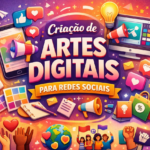 Eu vou fazer artes digitais para suas redes sociais