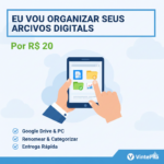 Eu vou organizar e nomear suas pastas no Google Drive