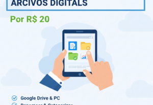 Eu vou organizar e nomear suas pastas no Google Drive