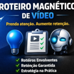 Eu vou fazer um roteiro magnético para seu vídeo.