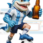 Eu vou criar o seu mascote para seu time de futebol amador