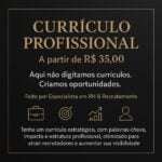 Eu vou fazer seu Currículo Profissional